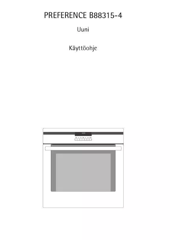 Mode d'emploi AEG-ELECTROLUX B88315-4-A NORDIC R0