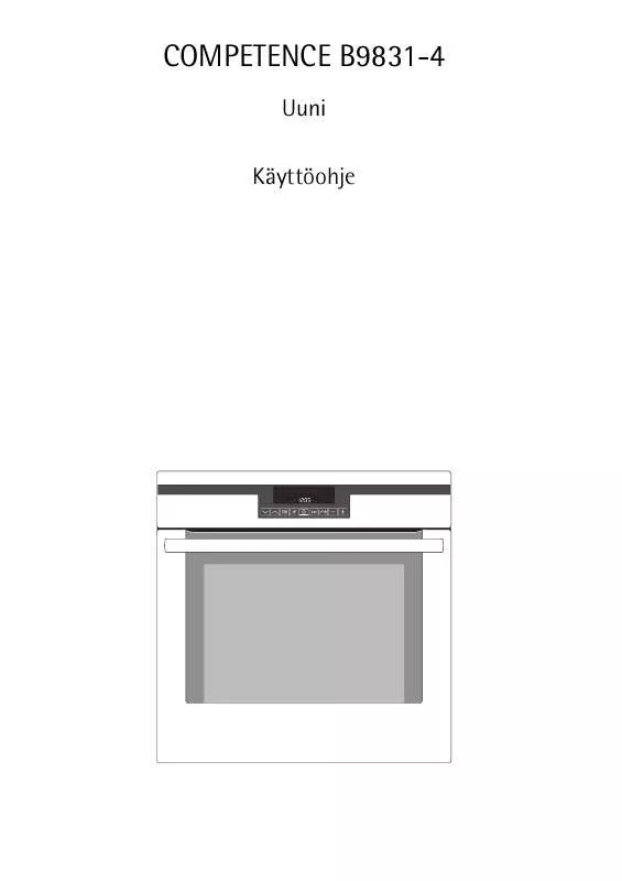 Mode d'emploi AEG-ELECTROLUX B9831-4-M NORDIC R05