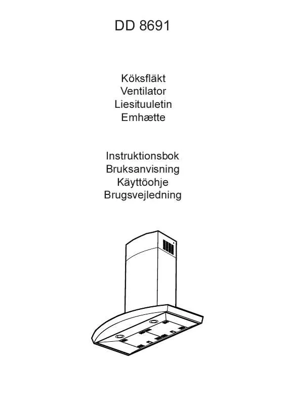 Mode d'emploi AEG-ELECTROLUX DD8691-M/S