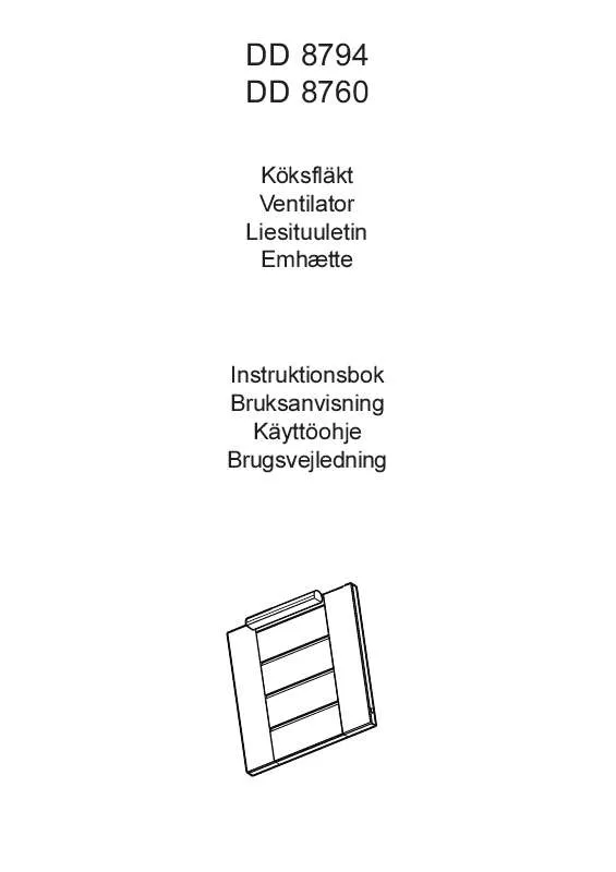 Mode d'emploi AEG-ELECTROLUX DD8760-M/S