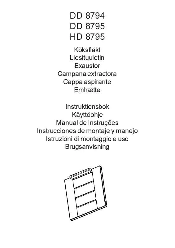 Mode d'emploi AEG-ELECTROLUX DD8794-M