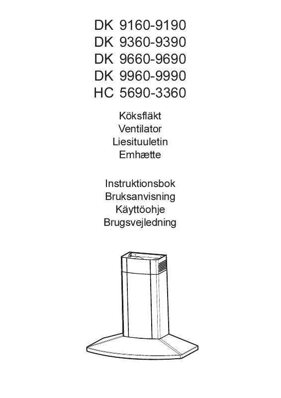 Mode d'emploi AEG-ELECTROLUX DK9660-MR