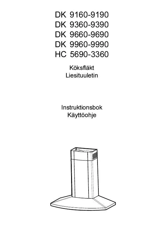 Mode d'emploi AEG-ELECTROLUX DK9990-M