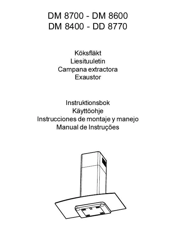 Mode d'emploi AEG-ELECTROLUX DM8700-M