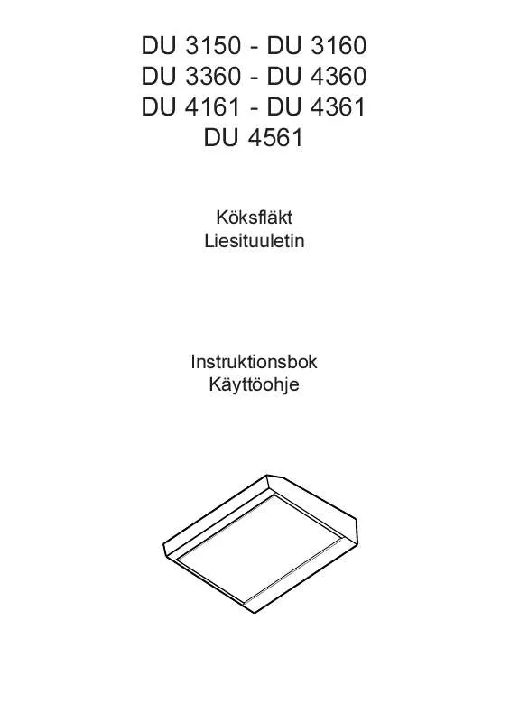 Mode d'emploi AEG-ELECTROLUX DU4361-D