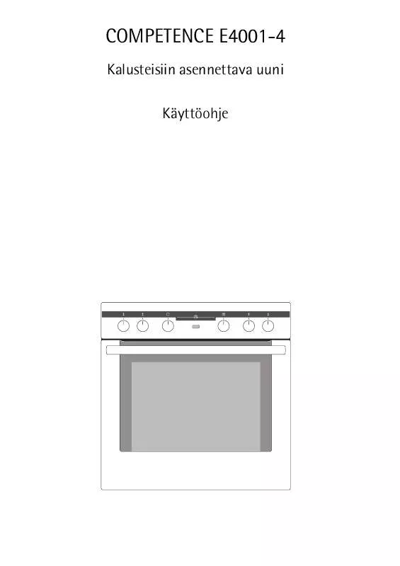 Mode d'emploi AEG-ELECTROLUX E4001-4-M NORDIC R05