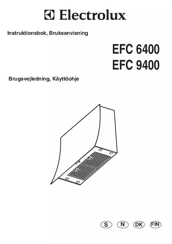 Mode d'emploi AEG-ELECTROLUX EFC6400X