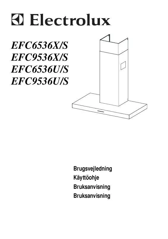 Mode d'emploi AEG-ELECTROLUX EFC9536U