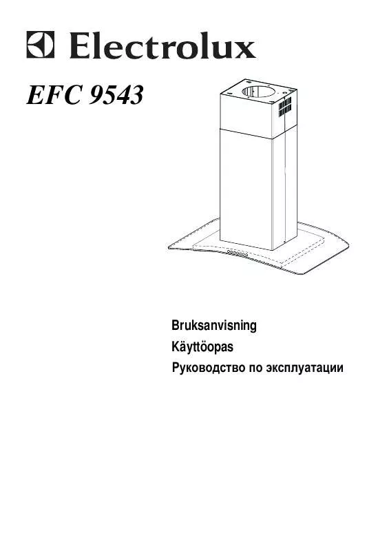 Mode d'emploi AEG-ELECTROLUX EFC9543X