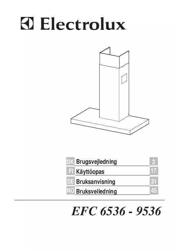 Mode d'emploi AEG-ELECTROLUX EFCR653X