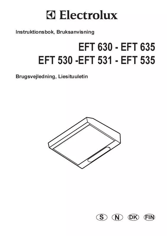 Mode d'emploi AEG-ELECTROLUX EFT530W