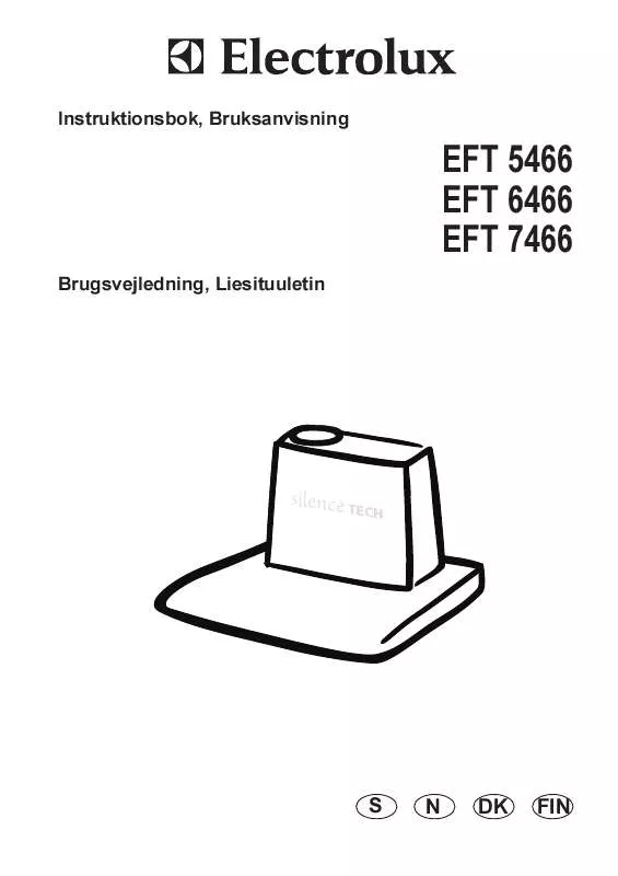 Mode d'emploi AEG-ELECTROLUX EFT6466X