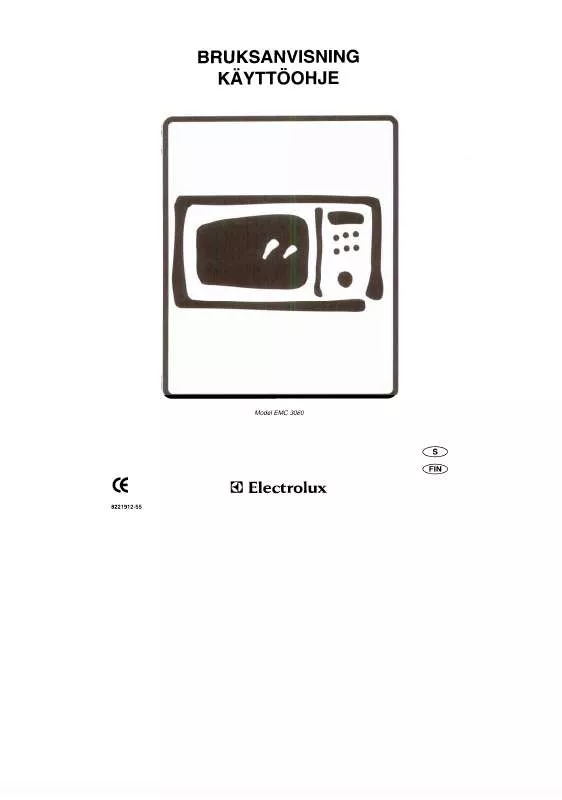 Mode d'emploi AEG-ELECTROLUX EMC3060