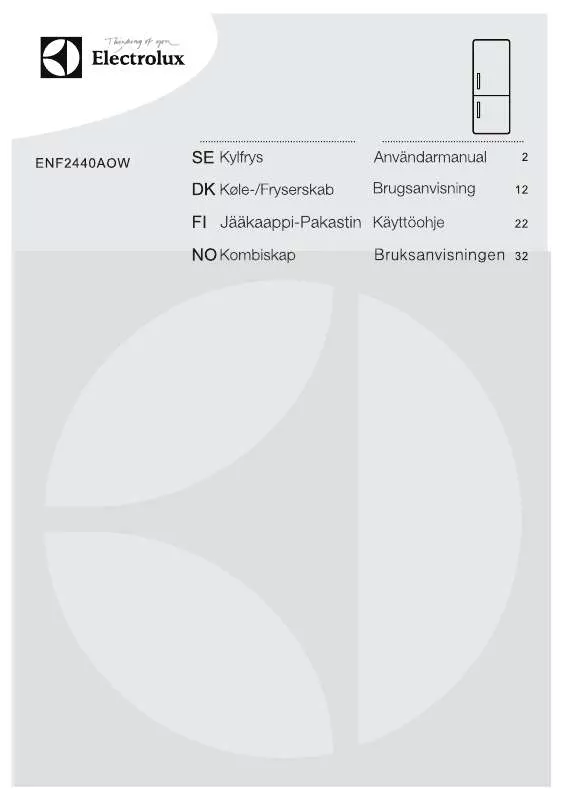 Mode d'emploi AEG-ELECTROLUX ENF2440AOW