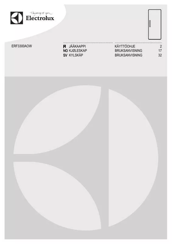 Mode d'emploi AEG-ELECTROLUX ERF3300AOW