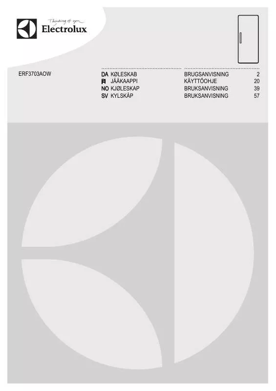 Mode d'emploi AEG-ELECTROLUX ERF3703AOW