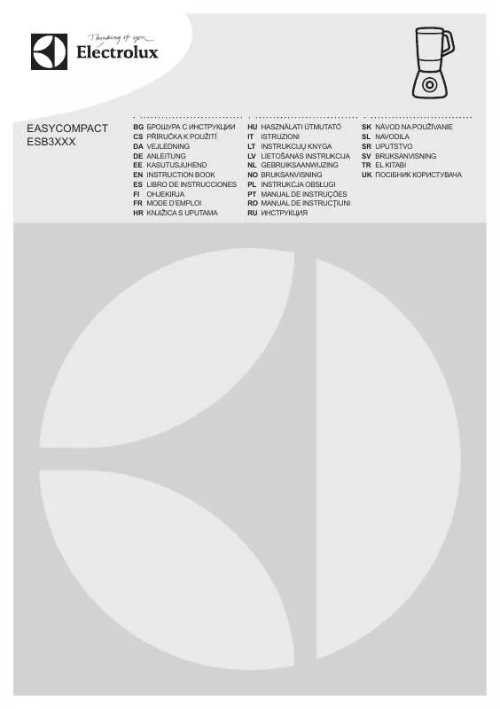 Mode d'emploi AEG-ELECTROLUX ESB 3400-U