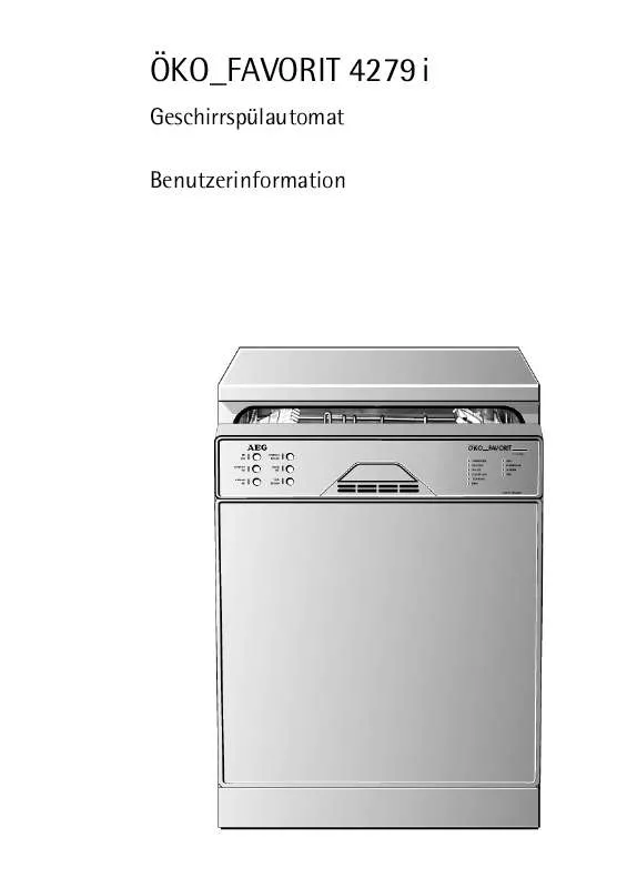 Mode d'emploi AEG-ELECTROLUX ESF6231W