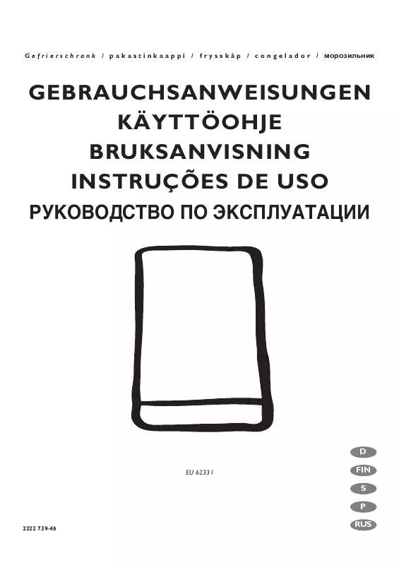 Mode d'emploi AEG-ELECTROLUX EU6233I