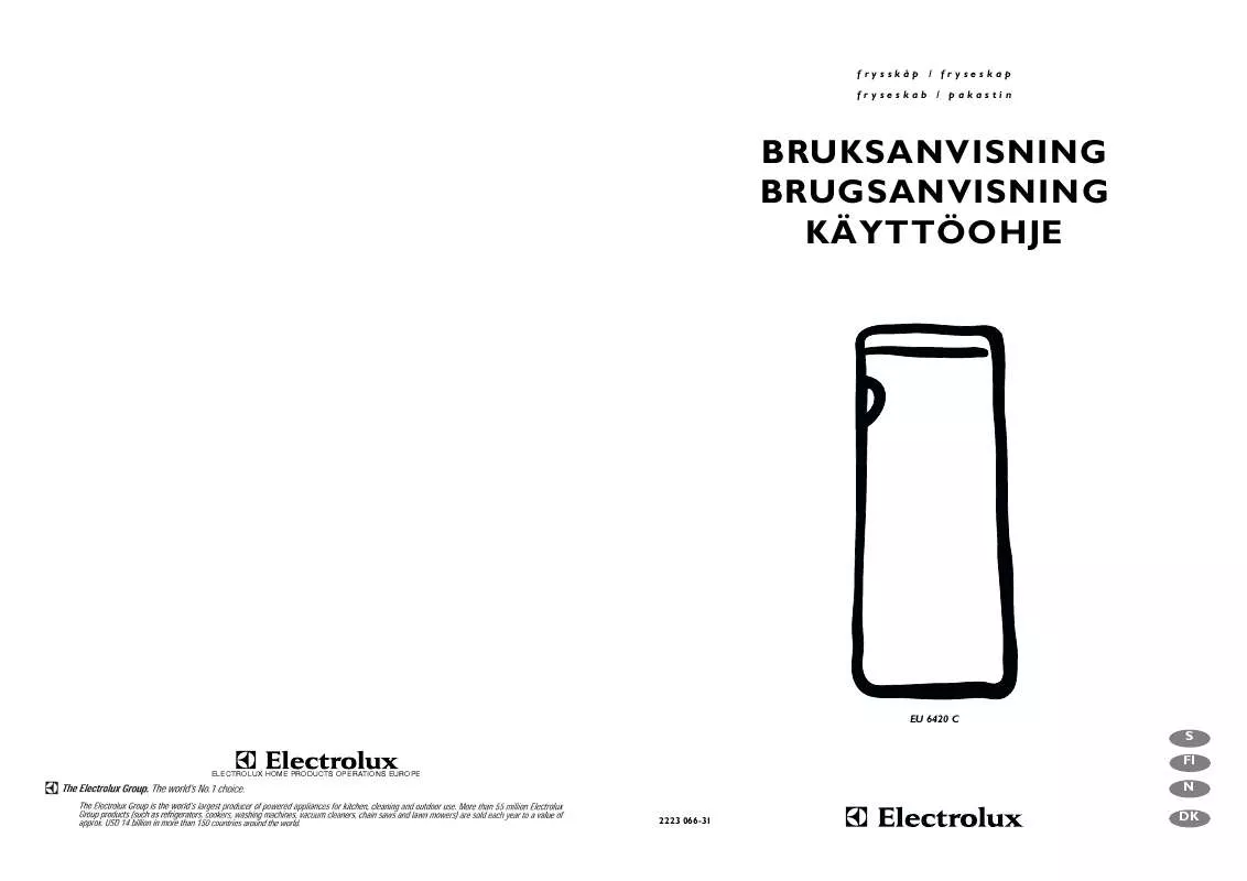 Mode d'emploi AEG-ELECTROLUX EU6420C