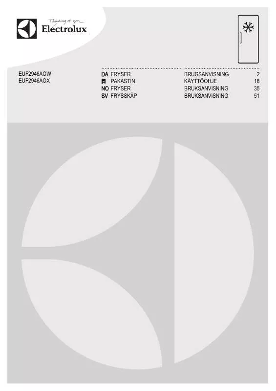 Mode d'emploi AEG-ELECTROLUX EUF2946AOW