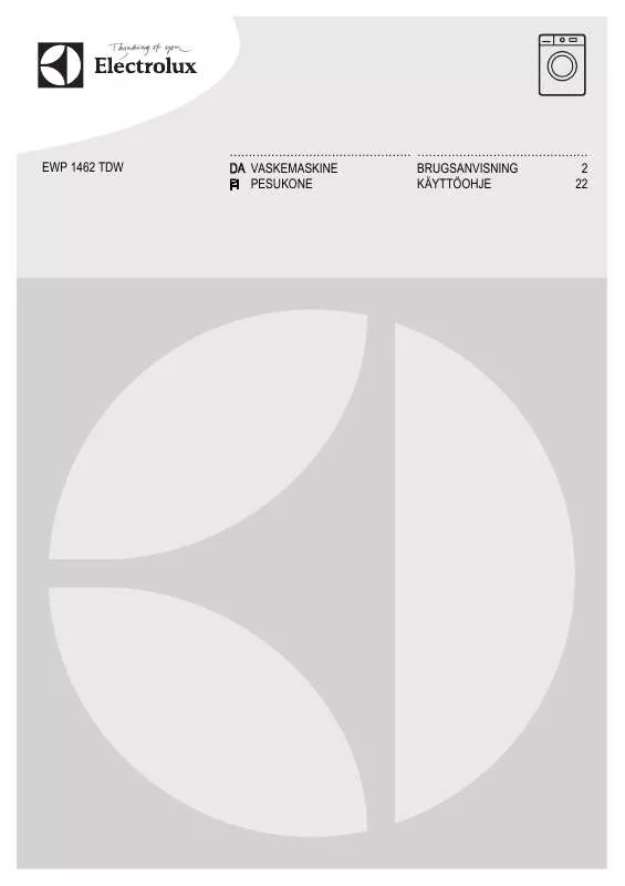 Mode d'emploi AEG-ELECTROLUX EWP1462TDW