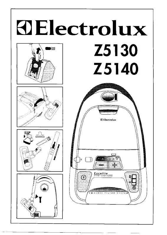 Mode d'emploi AEG-ELECTROLUX EXCELLIO Z5140