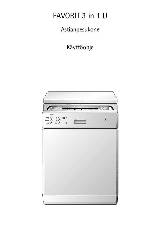 Mode d'emploi AEG-ELECTROLUX FAV3IN1U