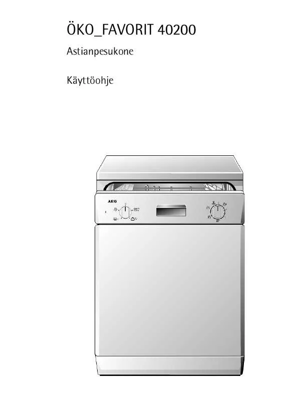 Mode d'emploi AEG-ELECTROLUX FAV40200U-W