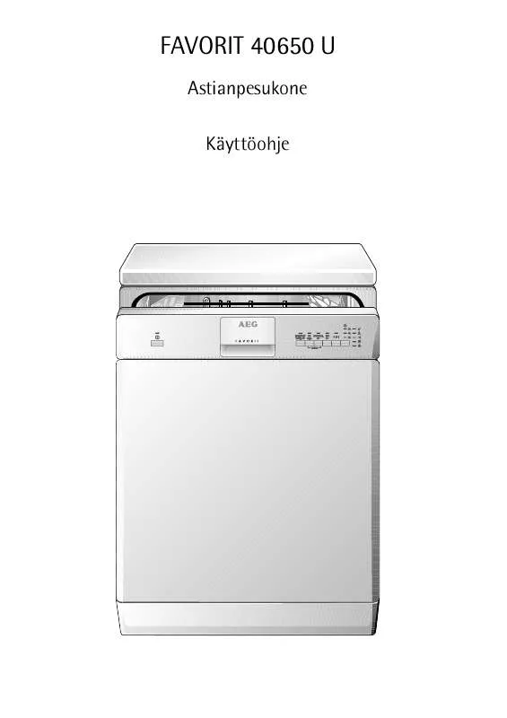 Mode d'emploi AEG-ELECTROLUX FAV40650U