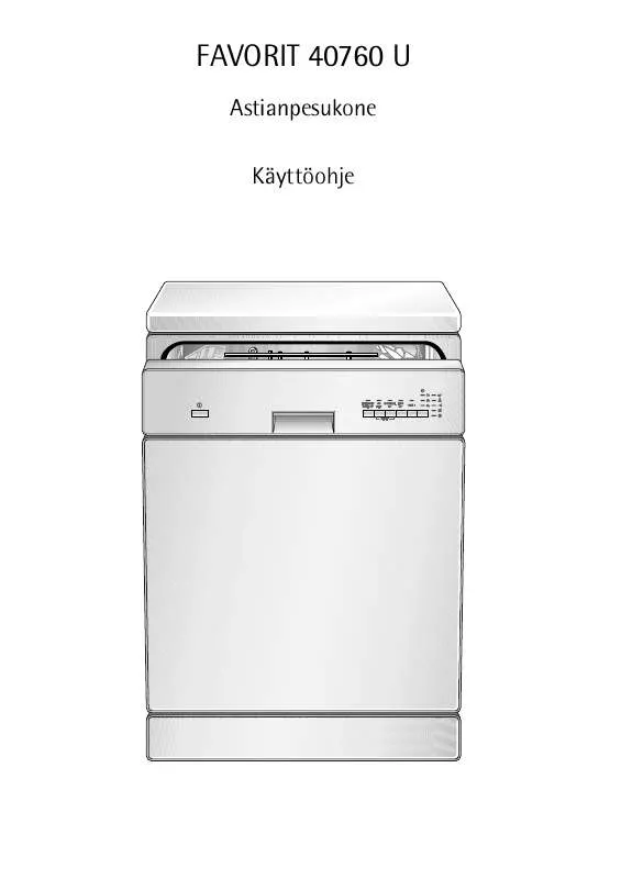 Mode d'emploi AEG-ELECTROLUX FAV40760U