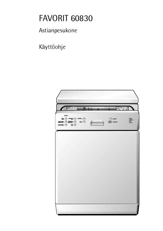 Mode d'emploi AEG-ELECTROLUX FAV60830U-W