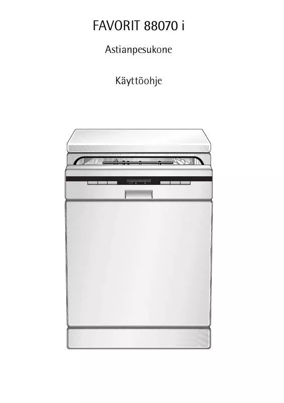 Mode d'emploi AEG-ELECTROLUX FAV88070IA