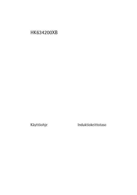 Mode d'emploi AEG-ELECTROLUX HK634200XB