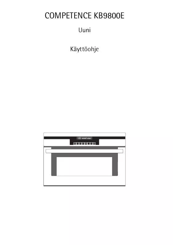 Mode d'emploi AEG-ELECTROLUX KB9800E