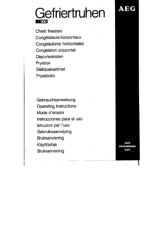 Mode d'emploi AEG-ELECTROLUX EKO ARCTISS.200-4GT