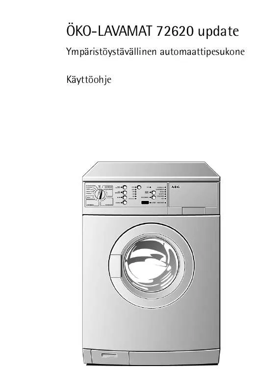 Mode d'emploi AEG-ELECTROLUX LAV 72520-W