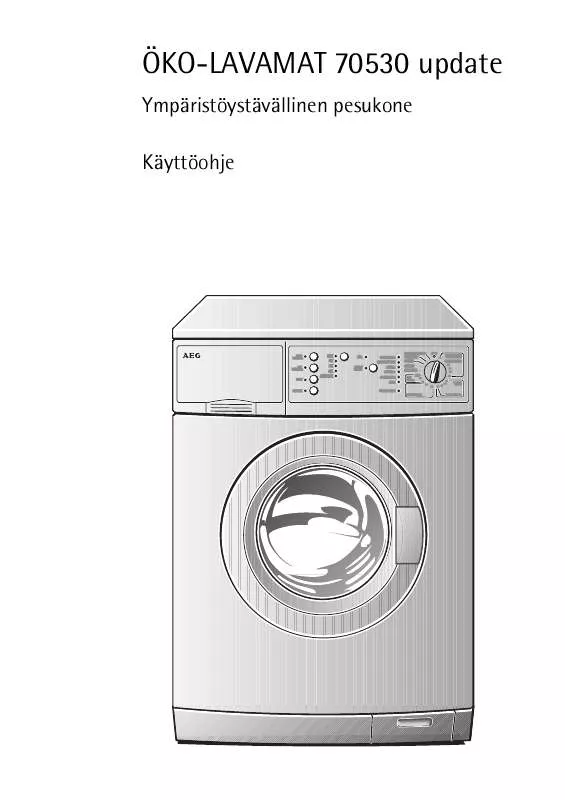 Mode d'emploi AEG-ELECTROLUX LAV70539-W