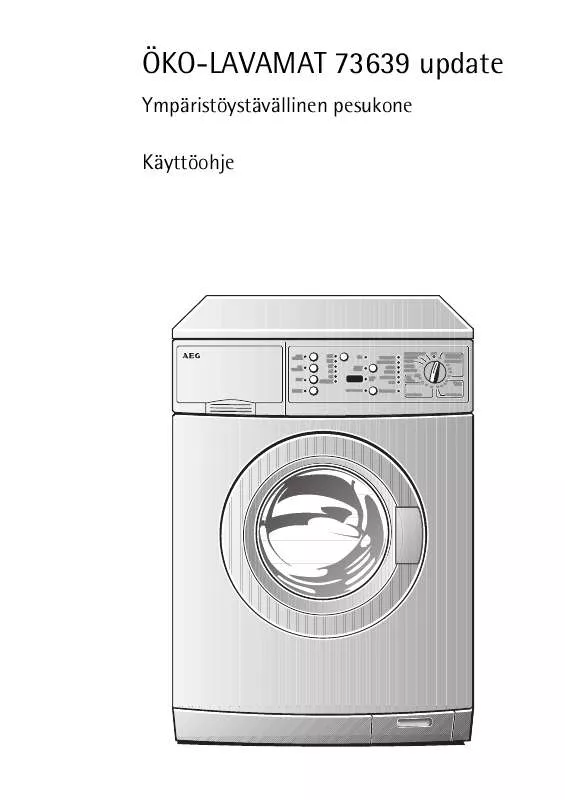 Mode d'emploi AEG-ELECTROLUX LAV73630-W