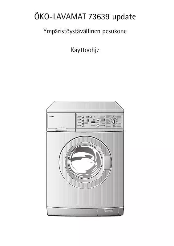 Mode d'emploi AEG-ELECTROLUX LAV73633-W