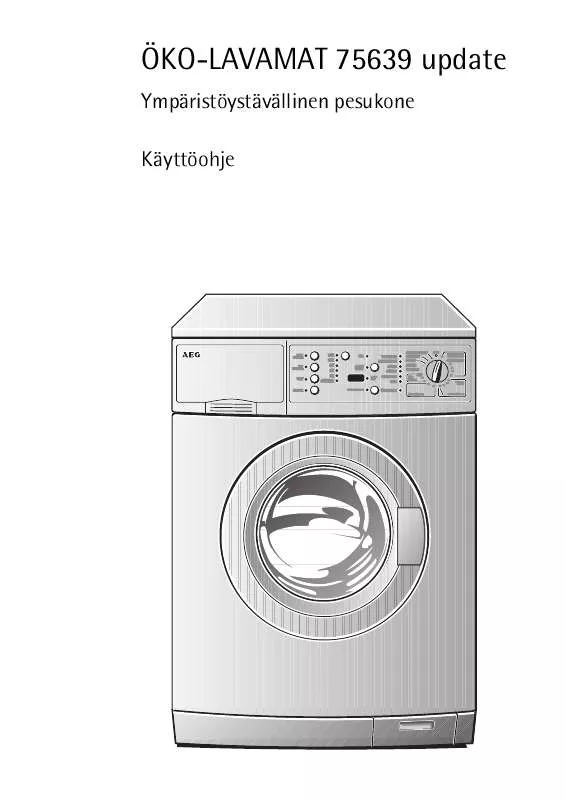 Mode d'emploi AEG-ELECTROLUX LAV75530-W