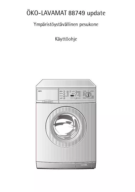 Mode d'emploi AEG-ELECTROLUX LAV88740-W