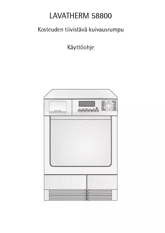 Mode d'emploi AEG-ELECTROLUX LTH58800