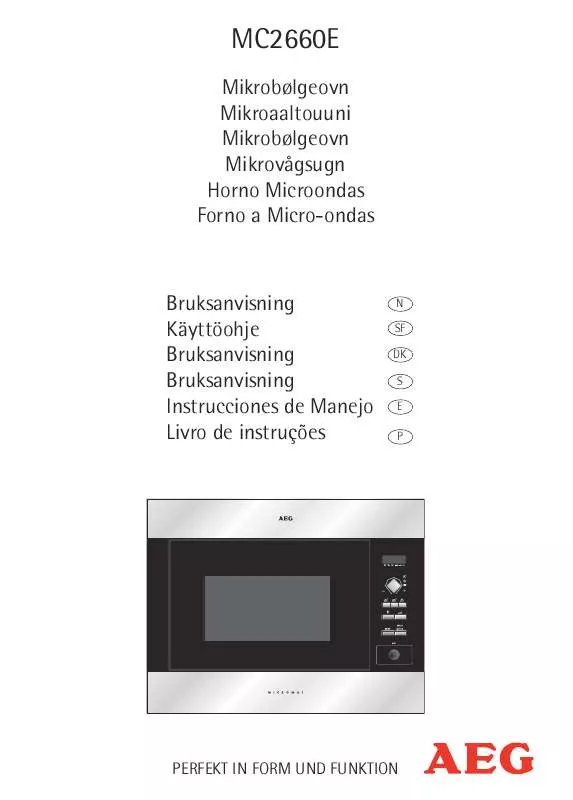 Mode d'emploi AEG-ELECTROLUX MC2660EA