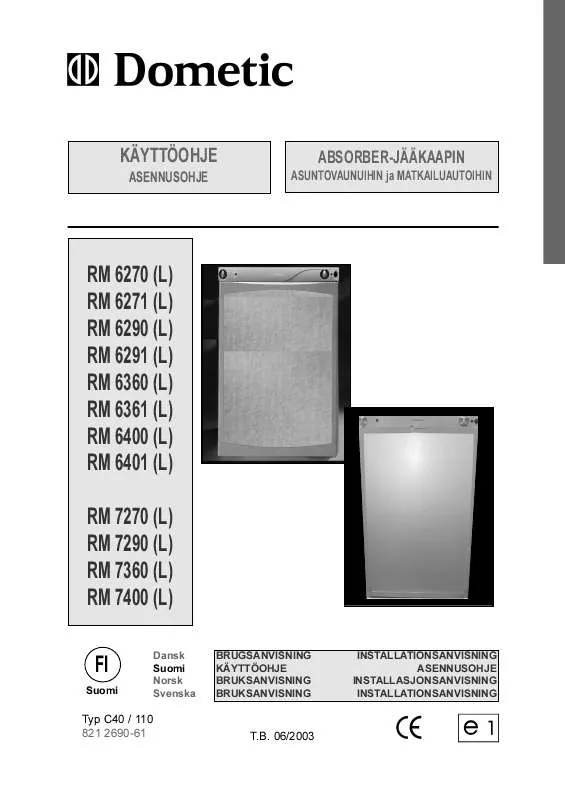 Mode d'emploi AEG-ELECTROLUX RM6270