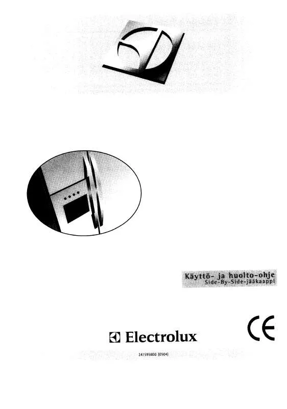 Mode d'emploi AEG-ELECTROLUX S756281KG3