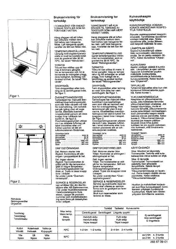 Mode d'emploi AEG-ELECTROLUX WR5210A