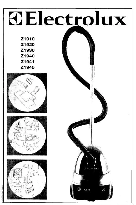 Mode d'emploi AEG-ELECTROLUX Z1910