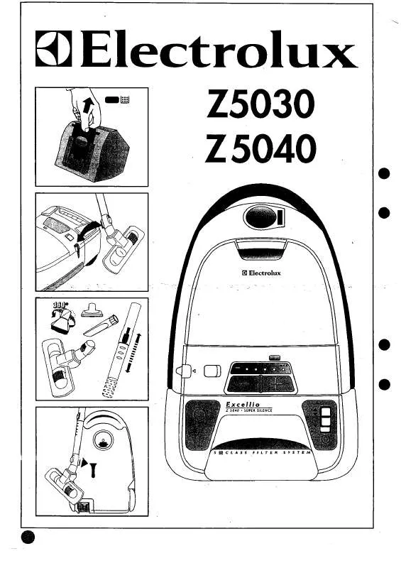 Mode d'emploi AEG-ELECTROLUX Z5020