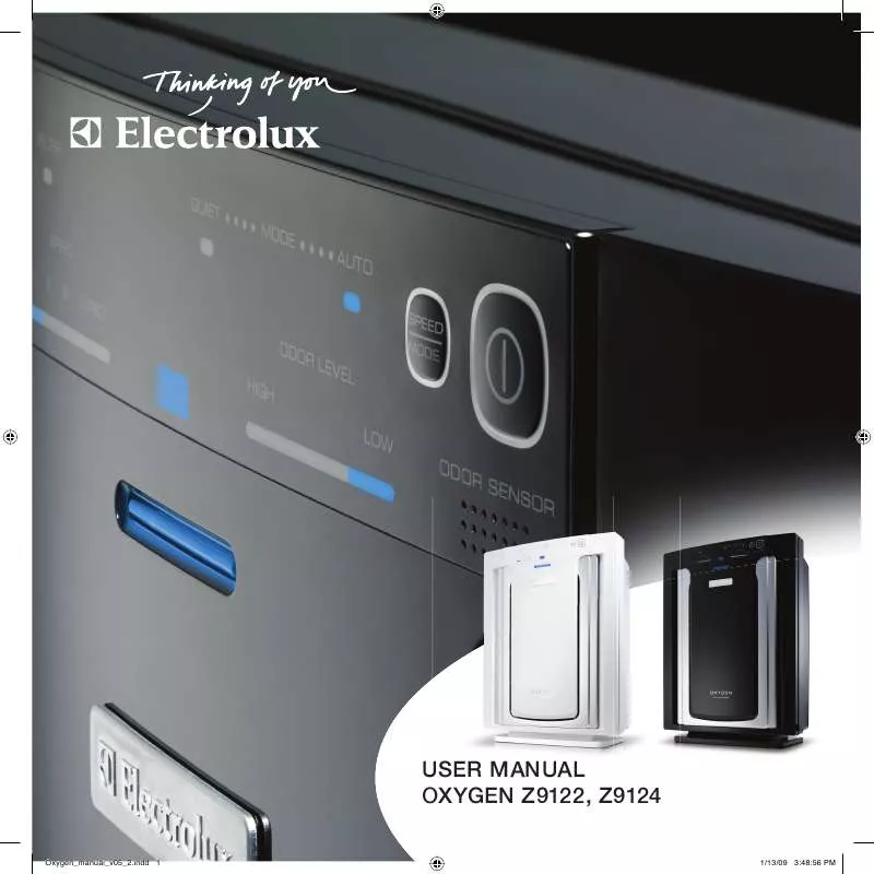 Mode d'emploi AEG-ELECTROLUX Z9124